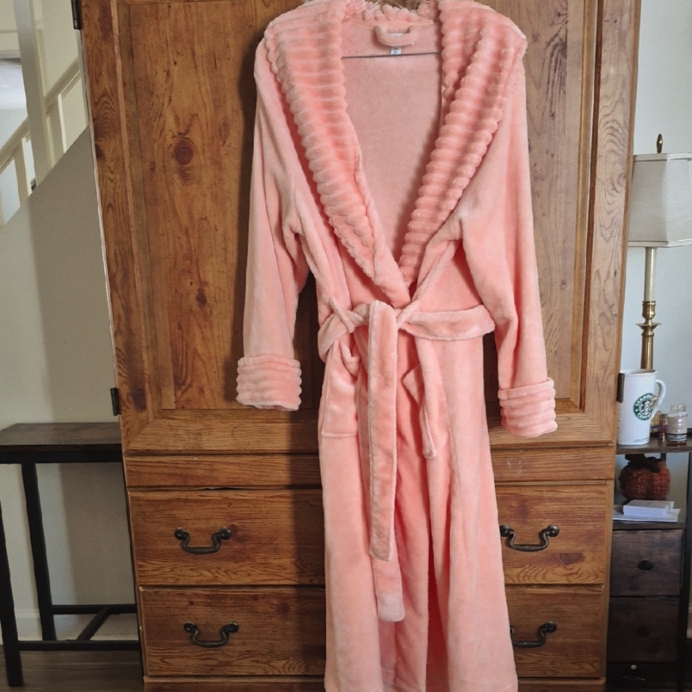 Sonoma Coral Pink Spa Bath Robe XL